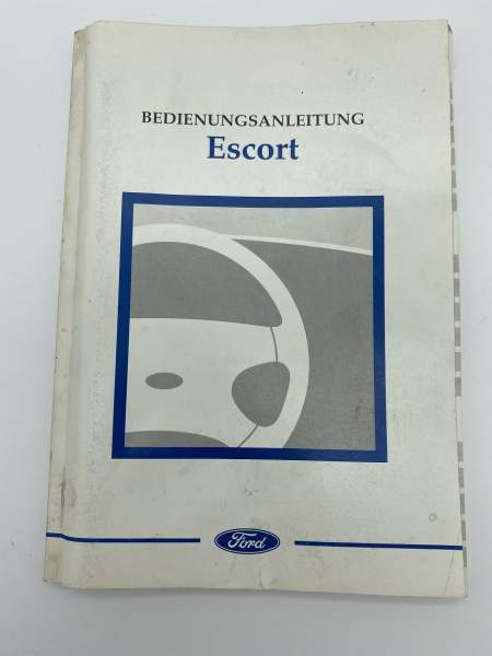 FORD Escort Bedienungsanleitung 10/1997